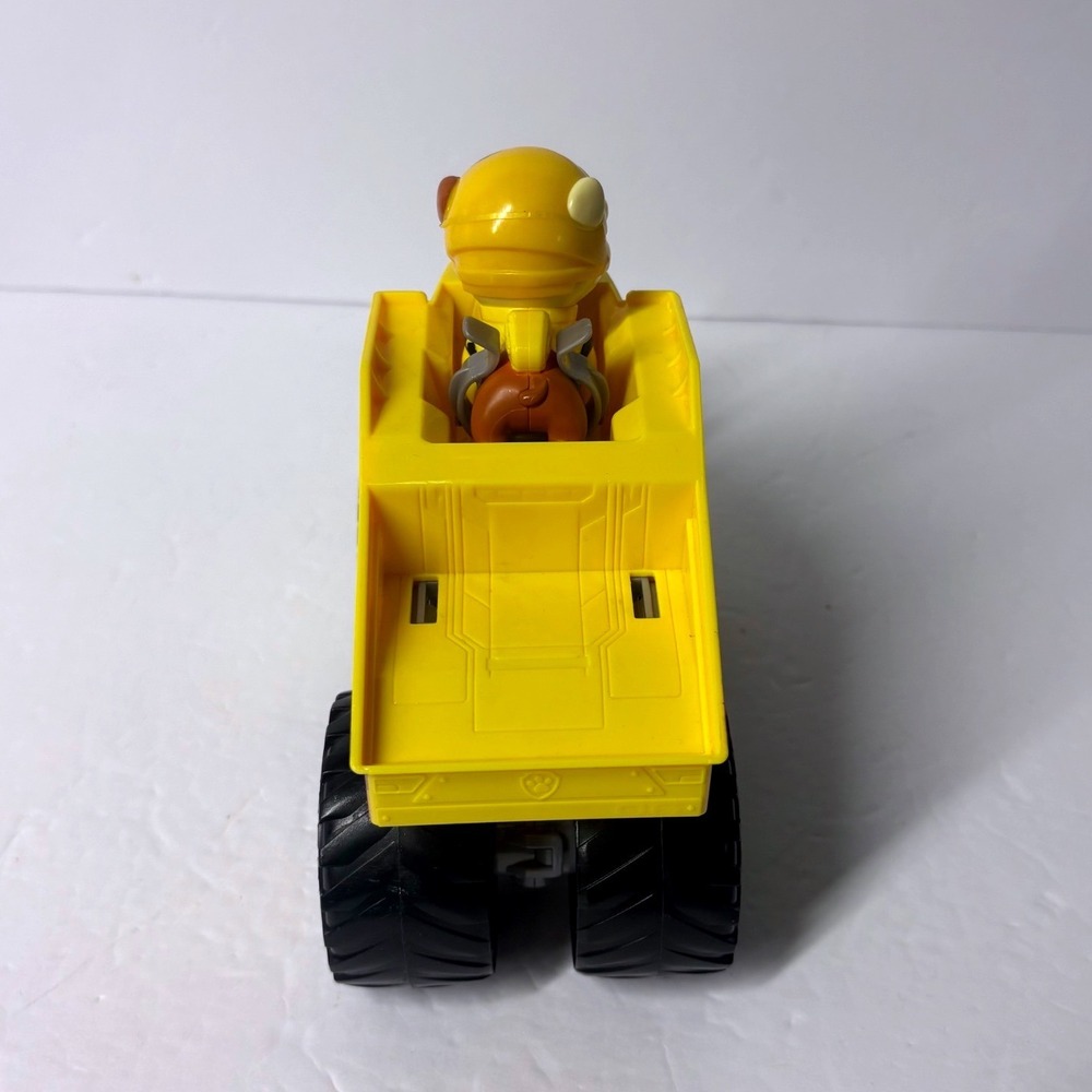 Paw Patrol Rubble Rescue Wheels Bulldozer Toy Vehicle & Removable Figure - Picture 6 of 6